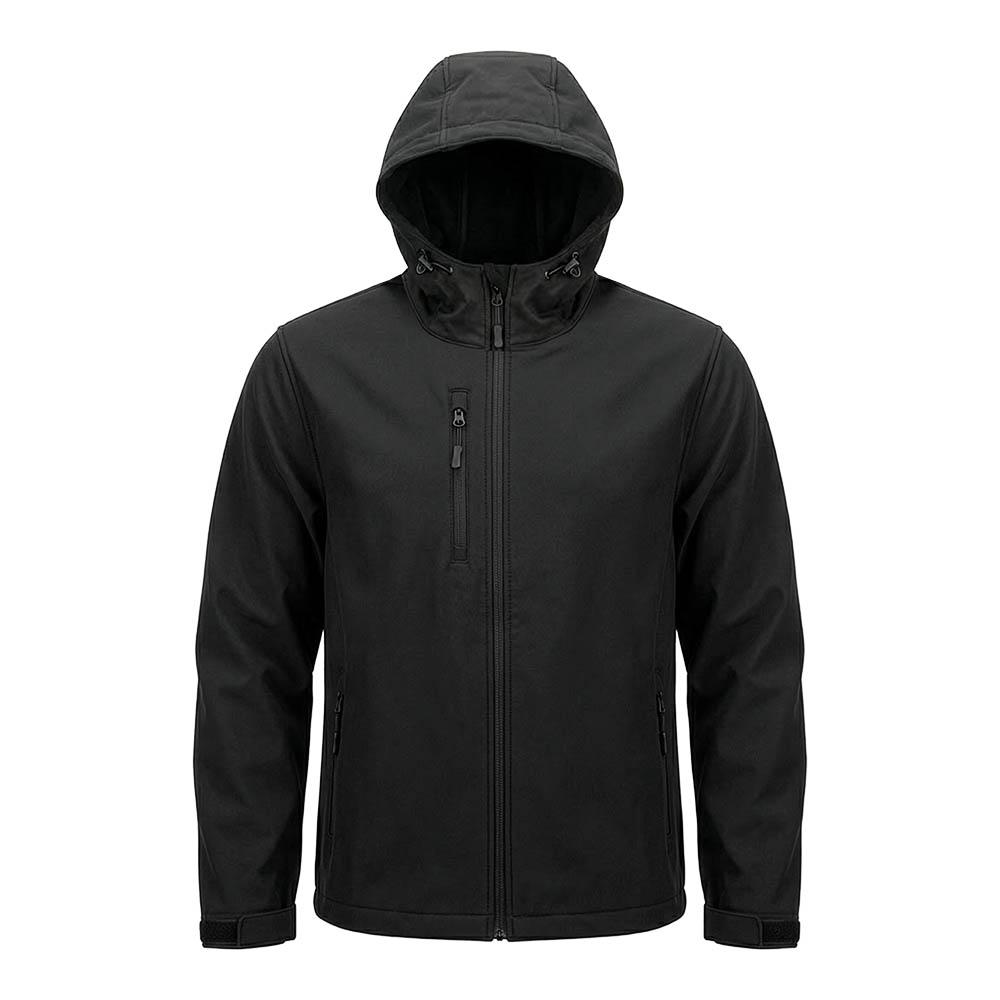 Unisex softshell jacket in regenerated polyester 280 g/m2 Unisex softshell jacket in regenerated polyester 280 g/m2