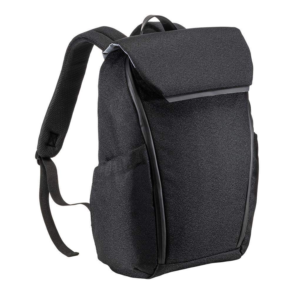 Laptop backpack (15) in recycled 600D jacquard polyester (R-PET inner lining) Laptop backpack (15) in recycled 600D jacquard polyester (R-PET inner lining)